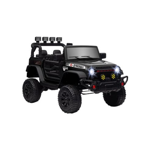 Carro Elétrico PP e aço cor Negro 100x63x65 cm AIYAPLAY