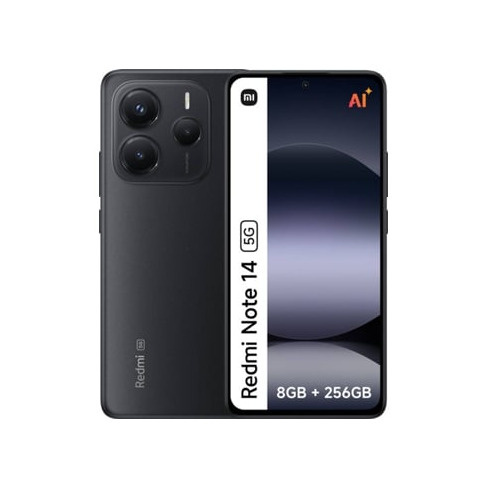 Smartphone XIAOMI Redmi Note 14 5G (6,67'' - 8 GB - 256 GB -Preto)