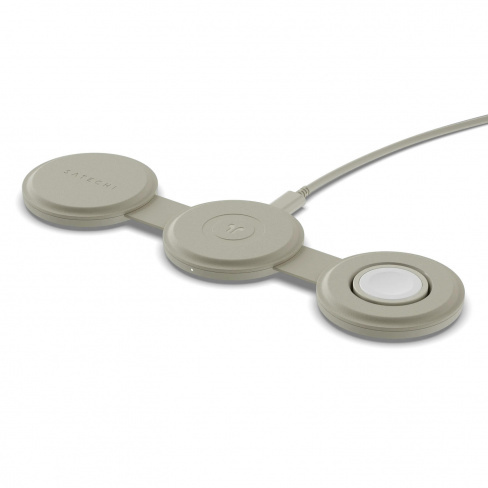 Satechi - OnTheGo 3in1 Wireless Charger (sand)