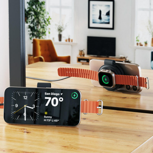 Satechi - OnTheGo 2in1 Wireless Charger (black)