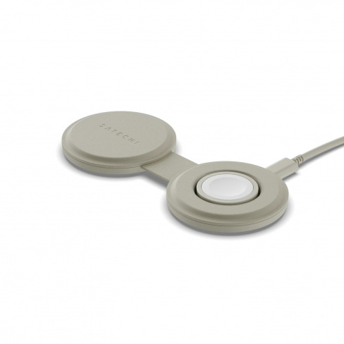 Satechi - OnTheGo 2in1 Wireless Charger (sand)