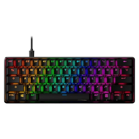 Teclado Gaming HYPERX Alloy Origins 60 (Mecânico - Inglês - Preto)