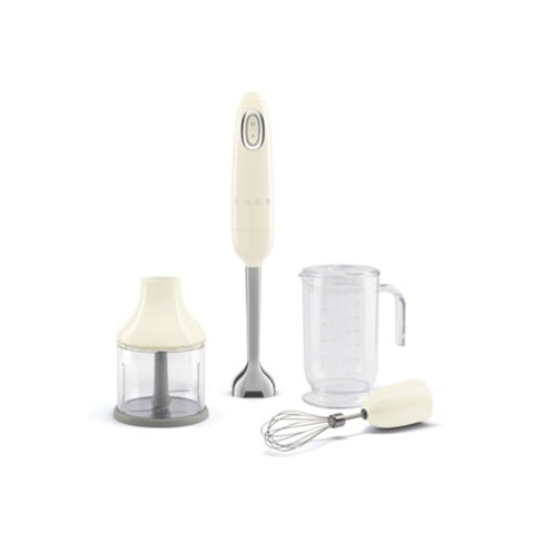 Varinha Mágica + Acessórios SMEG HBF03CREU (700 W - Creme)