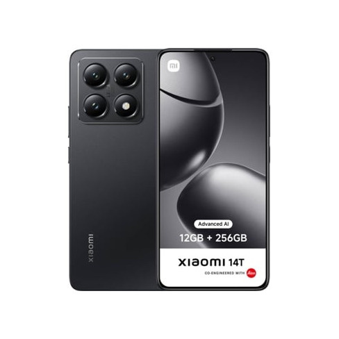 Smartphone XIAOMI 14T (6.67'' - 12 GB - 256 GB - Preto Titânio)