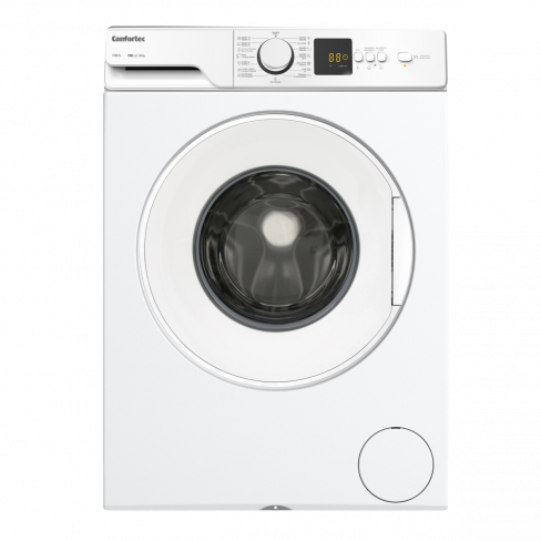 Máquina lavar roupa Confortec CF8010L - 8kg, 1000RPM, Branco