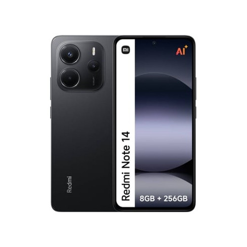Smartphone XIAOMI Redmi Note 14 (6,67'' - 8 GB - 256 GB - Preto)