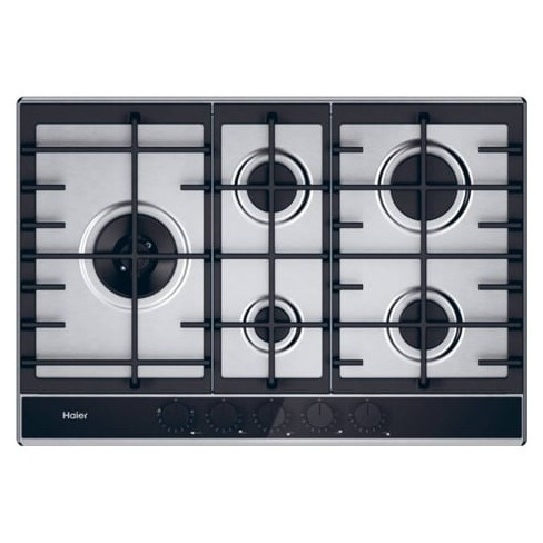 Placa de Gás HAIER HAHG7WL5TX (Gás Natural - 75 cm - Inox)