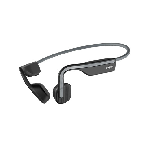Auricular de condução óssea sem fios Bluetooth cinzento Shokz OpenMove