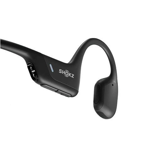 Auricular de condução óssea sem fios Shokz OpenRun Pro Mini Bluetooth preto
