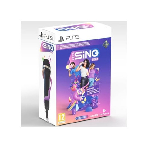 Jogo PS5 Let'S Sing 2024 + 1 Micro