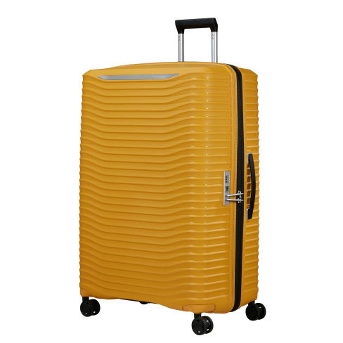 Mala de Viagem Grande Upscape 81cm 4 Rodas Exp. Amarelo 133L