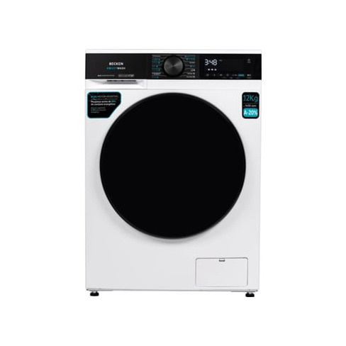 Máquina de Lavar Roupa BECKEN Boostwash BWM8816N (12 kg - 1400 rpm - Branco)