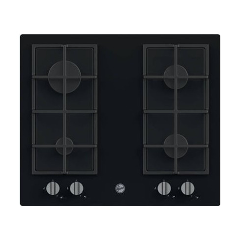 Placa de Gás HOOVER HVG6K3B (Gás Natural - 60 cm - Preto)