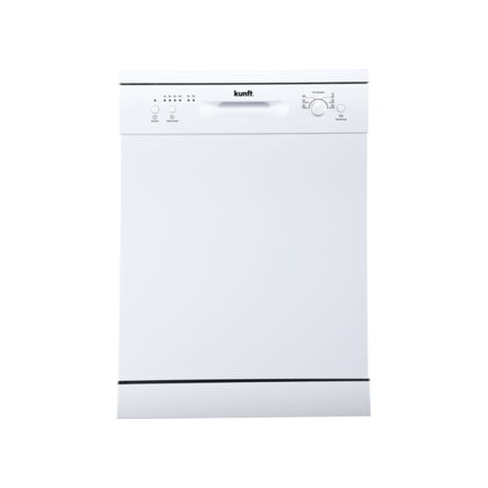 Máquina de Lavar Loiça KUNFT KDW5136 (12 Conjuntos - 60 cm - Branco)