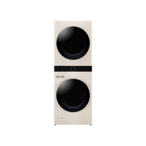 Máquina de Lavar e Secar Roupa LG WT1210EEF (12/10 kg - 1400 rpm - Creme)