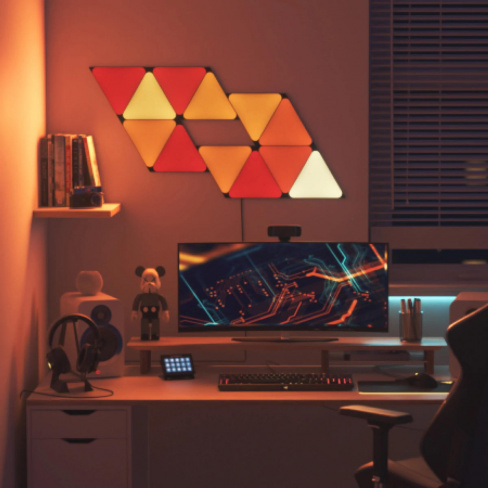 Nanoleaf - Shapes Triangles Expansion Pck Black (3 panels)