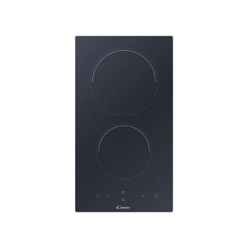 Placa de Vitrocerâmica CANDY CDH30 Dominó (Elétrica - 30 cm - Preto)