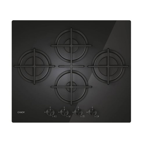 Placa de Gás CANDY CVG6DTB Radiante (Gás Natural - 60 cm - Preto)