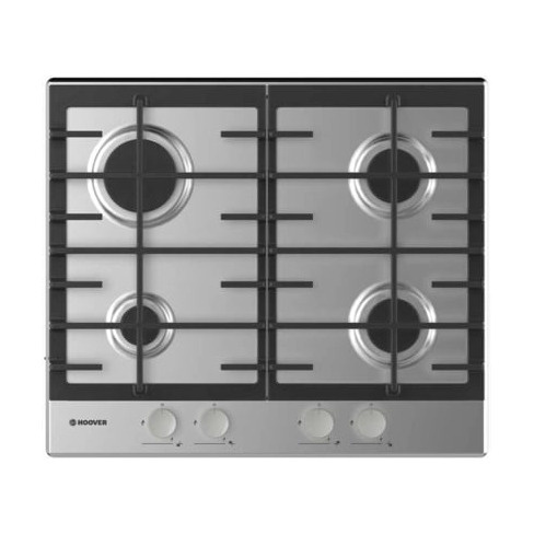 Placa de Gás HOOVER HHG 6BR MX (Gás Natural - 59.5 cm - Inox)