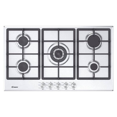 Placa de Gás CANDY CHG93WX/1 90CM (Gás Natural - 90 cm - Inox)