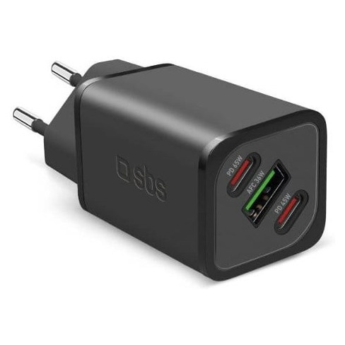 Carregador SBS Nanotube (GaN - PD - 65w - Preto)