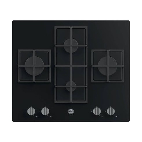 Placa de Gás HOOVER HVG6DK3B (Gás Natural - 60 cm - Preto)
