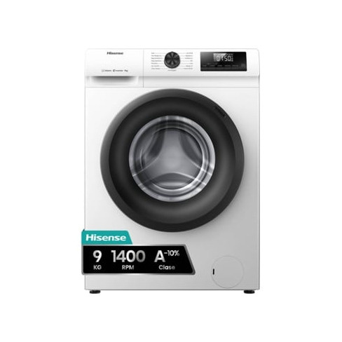 Máquina de Lavar Roupa HISENSE SERIES 1Q WF1Q9041BW (9 kg - 1400 rpm - Branco)