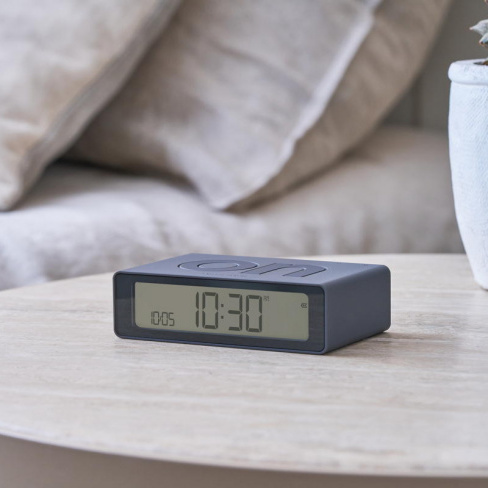 Lexon - Despertador FLIP Mini (dark grey)
