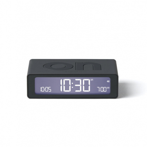 Lexon - Despertador FLIP Mini (dark grey)