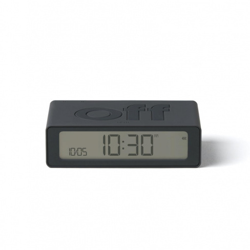 Lexon - Despertador FLIP Mini (dark grey)