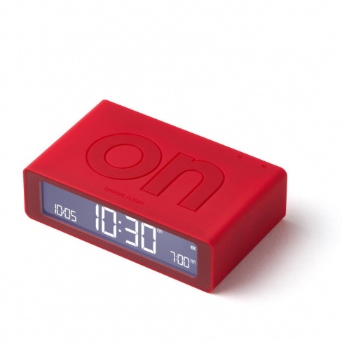 Lexon - Despertador FLIP Mini (red)