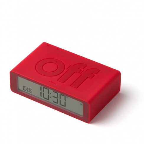 Lexon - Despertador FLIP Mini (red)
