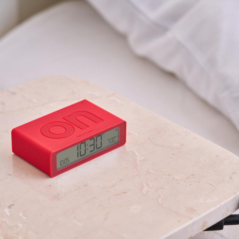 Lexon - Despertador FLIP Mini (red)