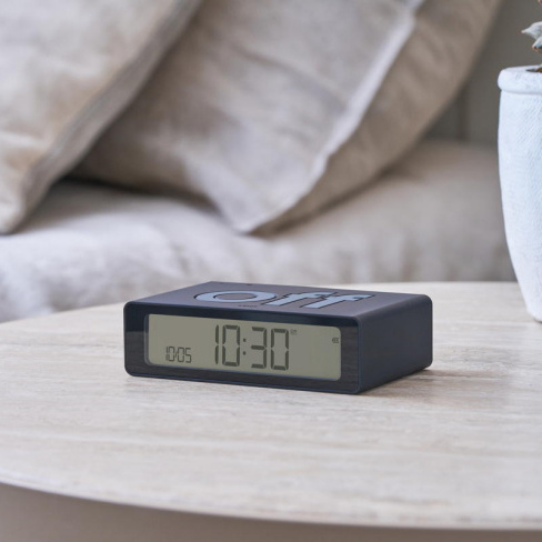 Lexon - Despertador FLIP Mini (black)