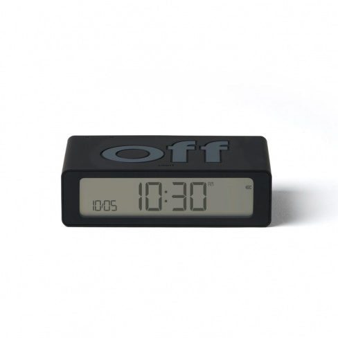 Lexon - Despertador FLIP Mini (black)