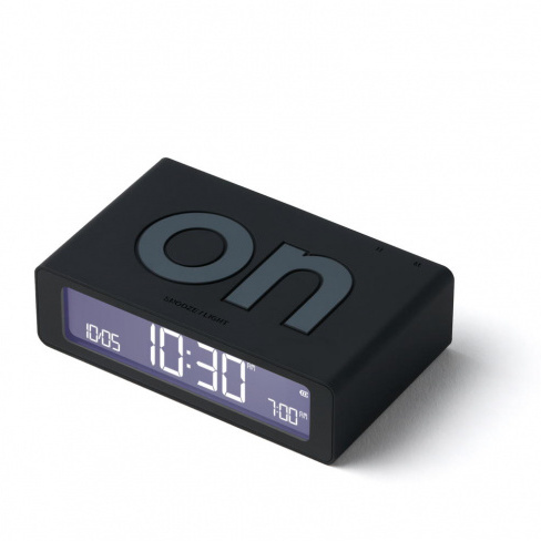 Lexon - Despertador FLIP Mini (black)