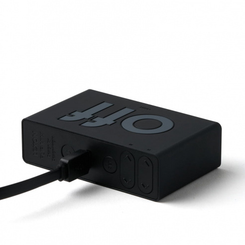 Lexon - Despertador FLIP Mini (black)