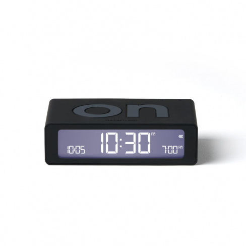 Lexon - Despertador FLIP Mini (black)