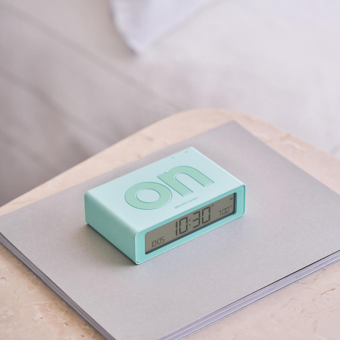 Lexon - Despertador FLIP Mini (mint)