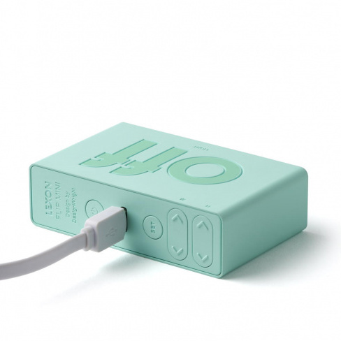 Lexon - Despertador FLIP Mini (mint)