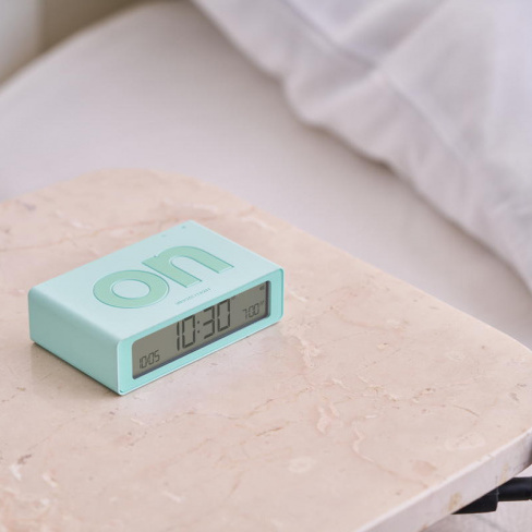 Lexon - Despertador FLIP Mini (mint)