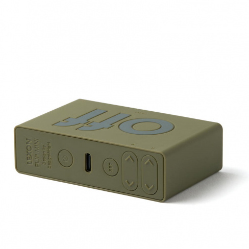 Lexon - Despertador FLIP Mini (khaki)