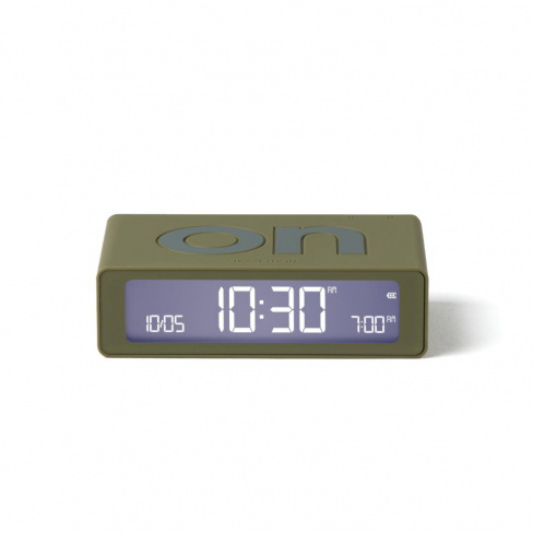 Lexon - Despertador FLIP Mini (khaki)