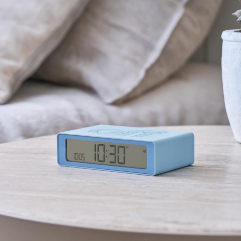 Lexon - Despertador FLIP Mini (light blue)