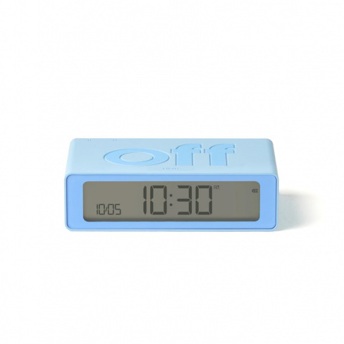 Lexon - Despertador FLIP Mini (light blue)