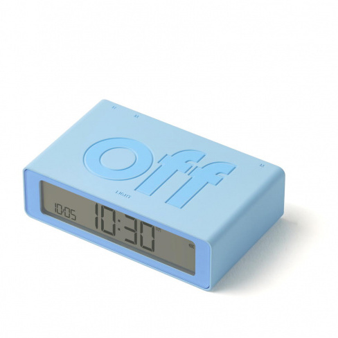 Lexon - Despertador FLIP Mini (light blue)