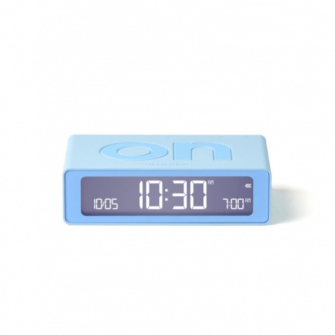 Lexon - Despertador FLIP Mini (light blue)