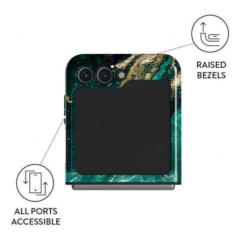 Burga - Tough Galaxy Z Flip5 (emerald)