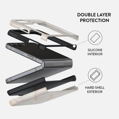 Burga - Tough Galaxy Z Flip5 (vanilla sand)