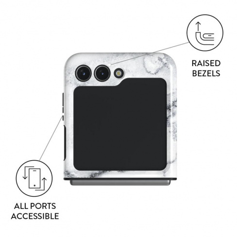 Burga - Tough Galaxy Z Flip5 (white winter)
